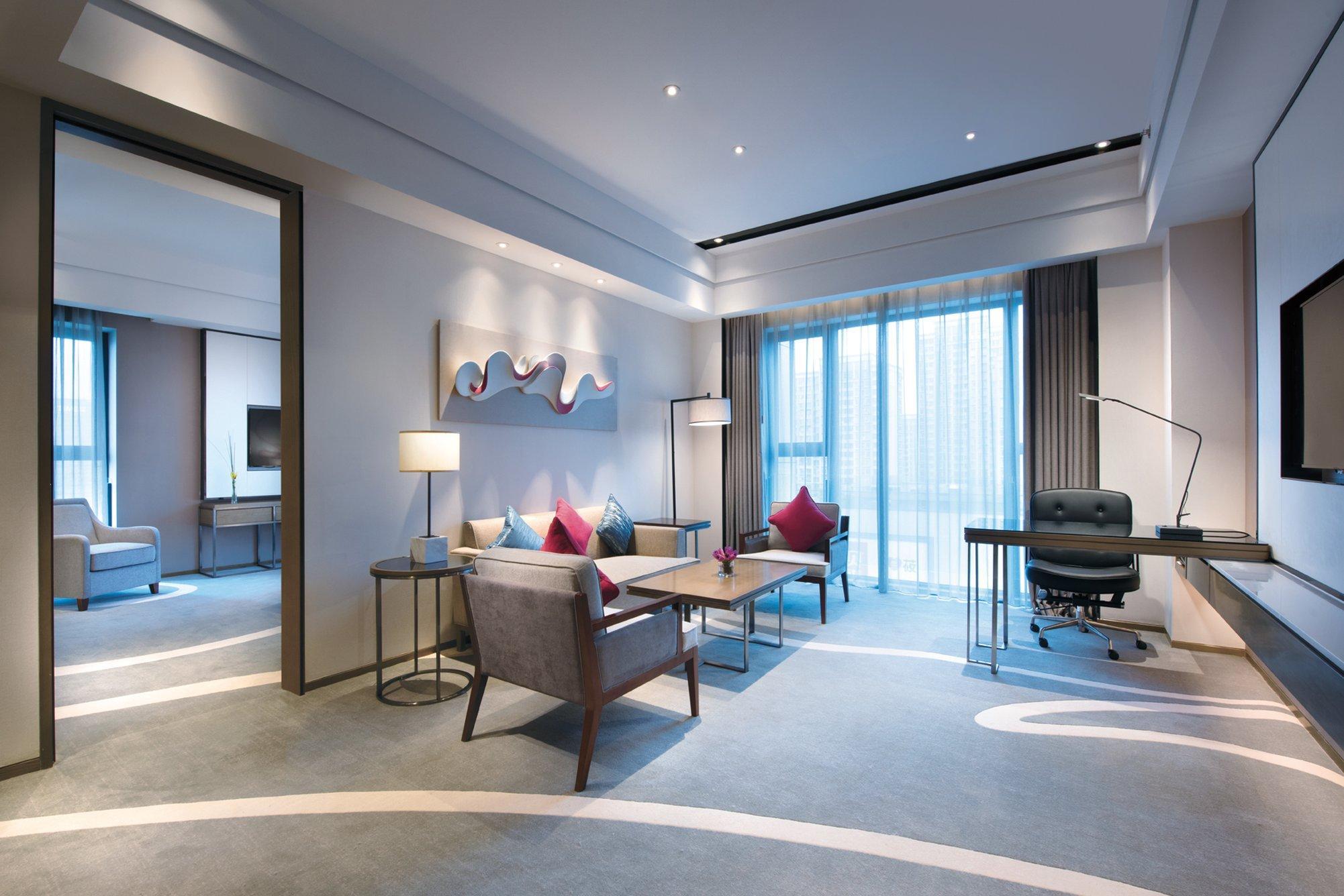 Crowne Plaza Hangzhou Qiantang - The Subway Can Reach The West Lake Scenic Area As Well As The Airport And High-Speed Rail Station, Adjacent To Jinsha Lake And Longfor Paradise Walk Экстерьер фото