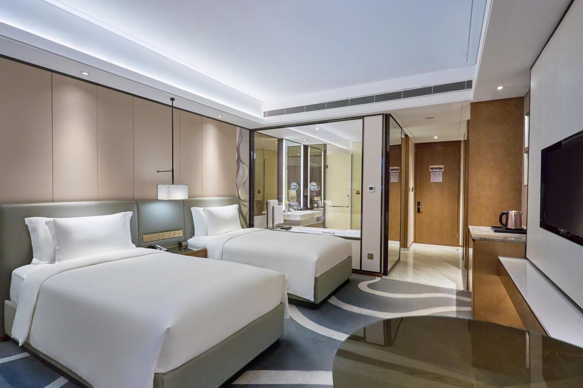 Crowne Plaza Hangzhou Qiantang - The Subway Can Reach The West Lake Scenic Area As Well As The Airport And High-Speed Rail Station, Adjacent To Jinsha Lake And Longfor Paradise Walk Экстерьер фото